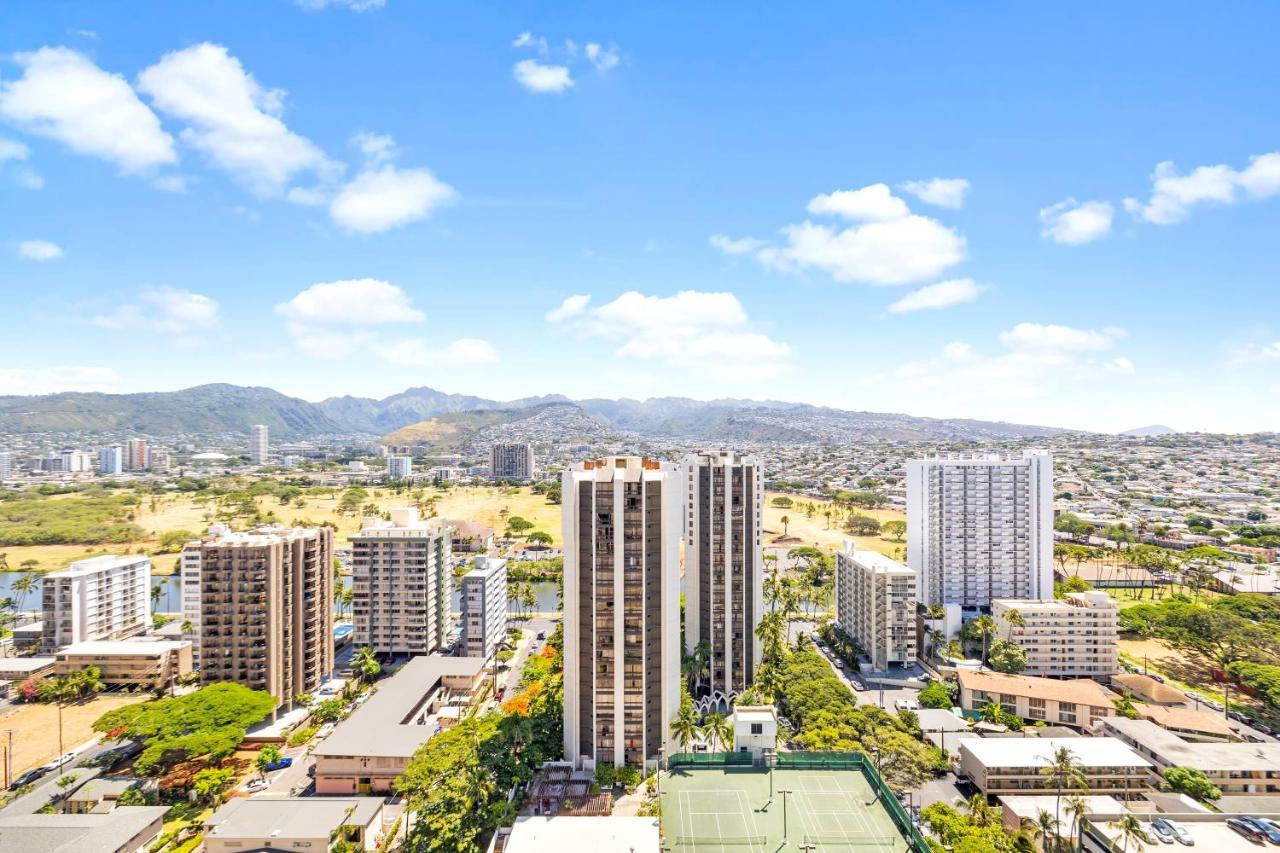 Stunning Mountain View Condo, Near Beach With Parking โฮโนลูลู ภายนอก รูปภาพ